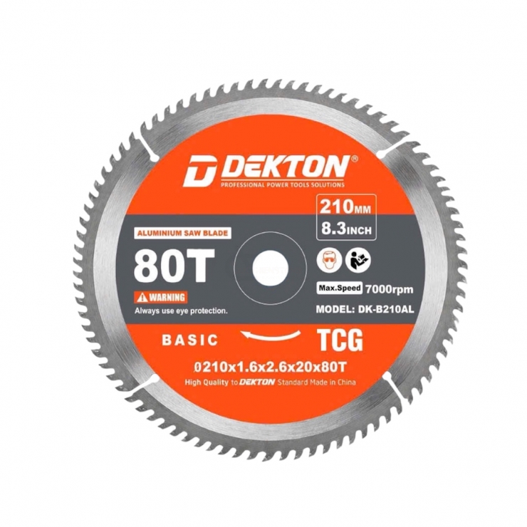 Lươi cắt kim loại 210mm Dekton DK-B210AL ( 210*20*1.6*80T )