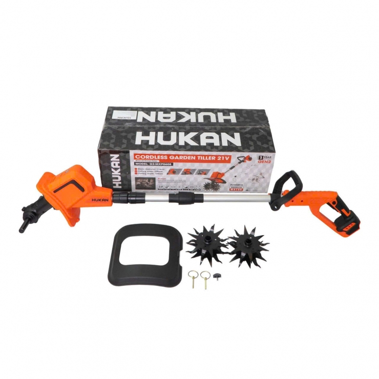 Máy xới đất Pin 21V Hukan G2-MXP0608 Brushless ( chưa Pin & Sạc )