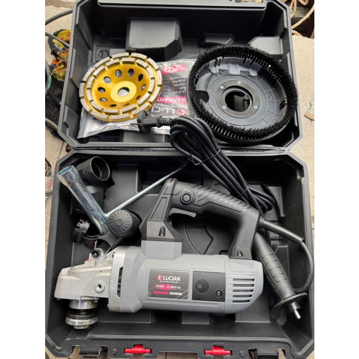 Máy mài bê tông 150mm Lucian LC-XBT8150 chỉnh tốc