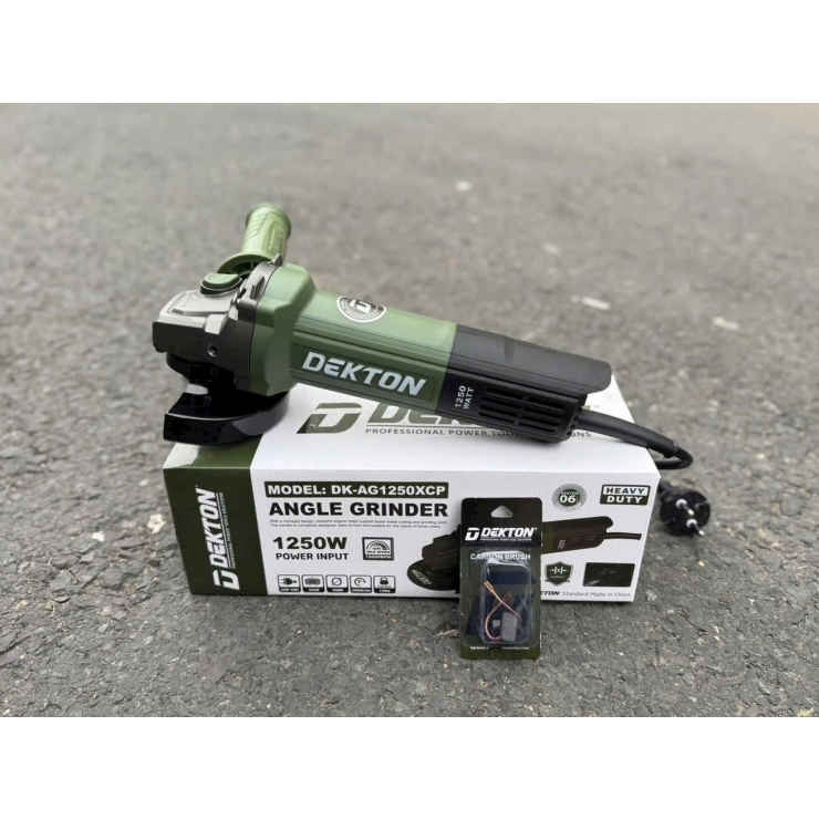 Máy mài góc 100mm Dekton DK-DG1250XCP công tắc đuôi