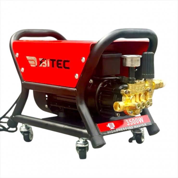 Máy rửa xe áp cao 3500W Btec BT3510T chỉnh áp