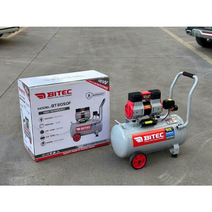 Máy nén khí không dầu 50 lít Bitec BT3050F