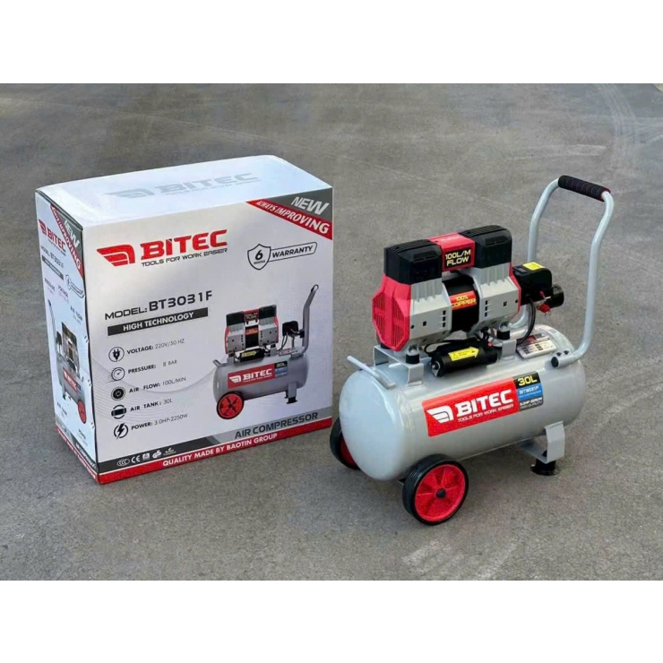 Máy nén khí không dầu 30 lít Btec BT3031F