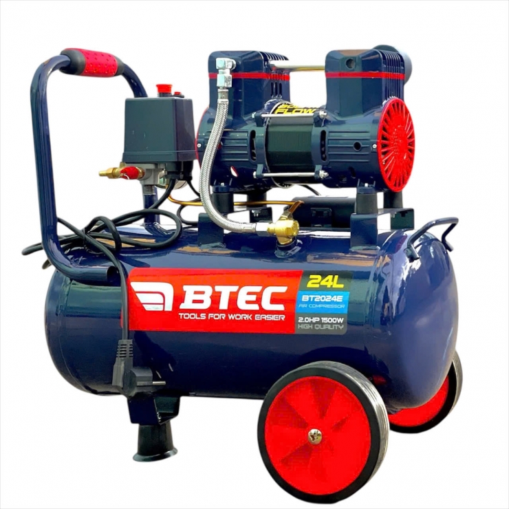 Máy nén khí không dầu 24 lít Btec BT2024E