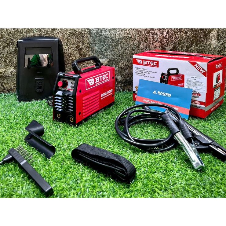 Máy hàn mini 200A Btec MMA200EU inverter